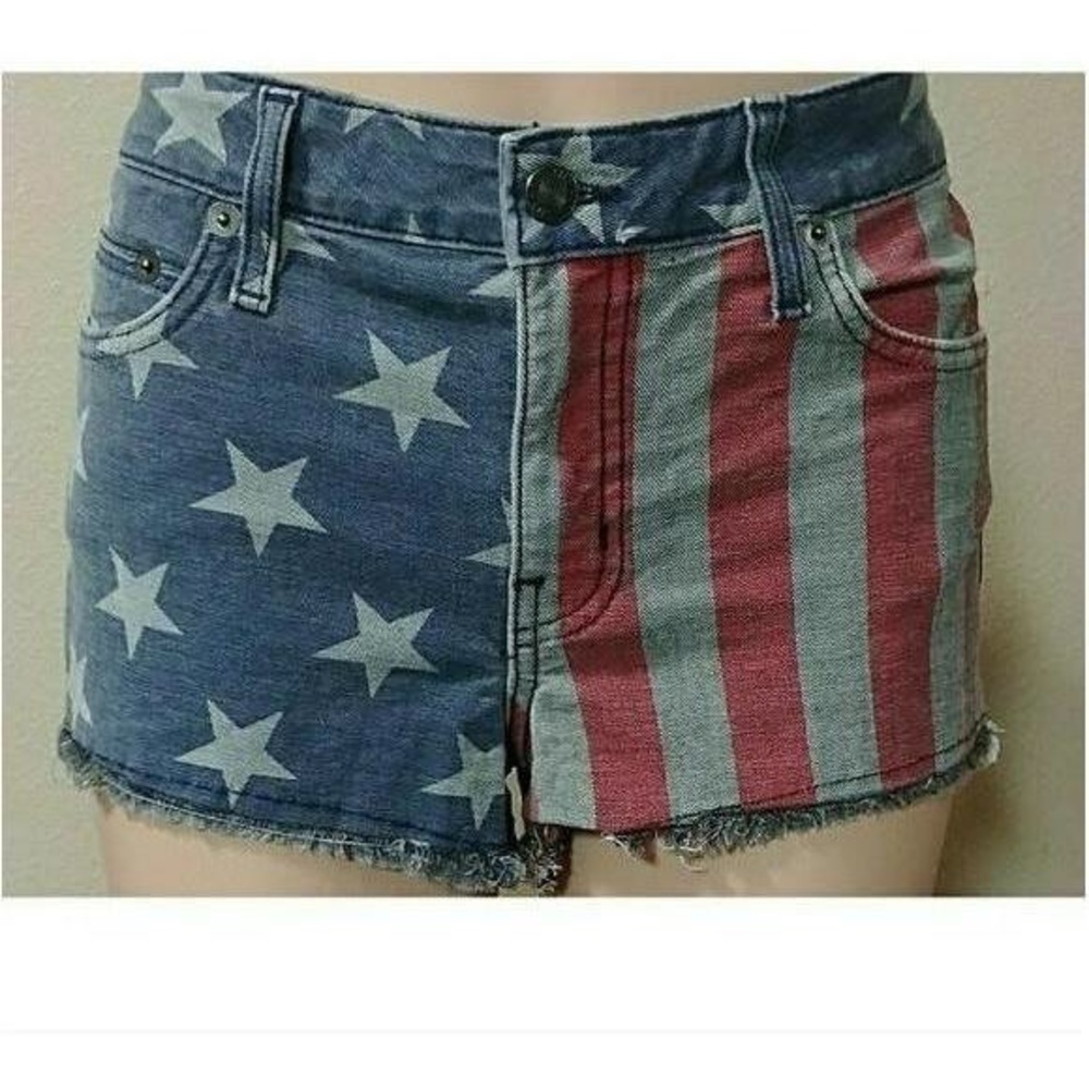 Kill City Hi Wire American Flag Americana Shorts